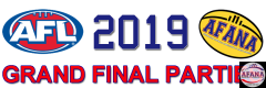 AFANA Grand Final Parties 2019 Logo